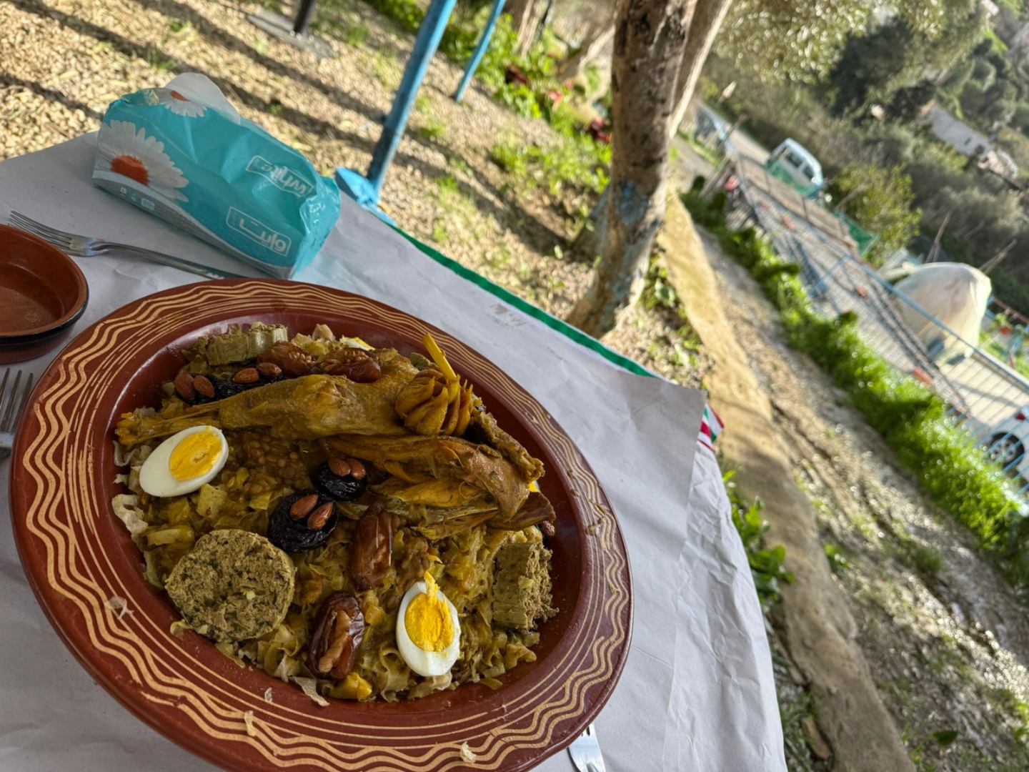 رفيسة بلدية مع منظر طبيعي خلاب